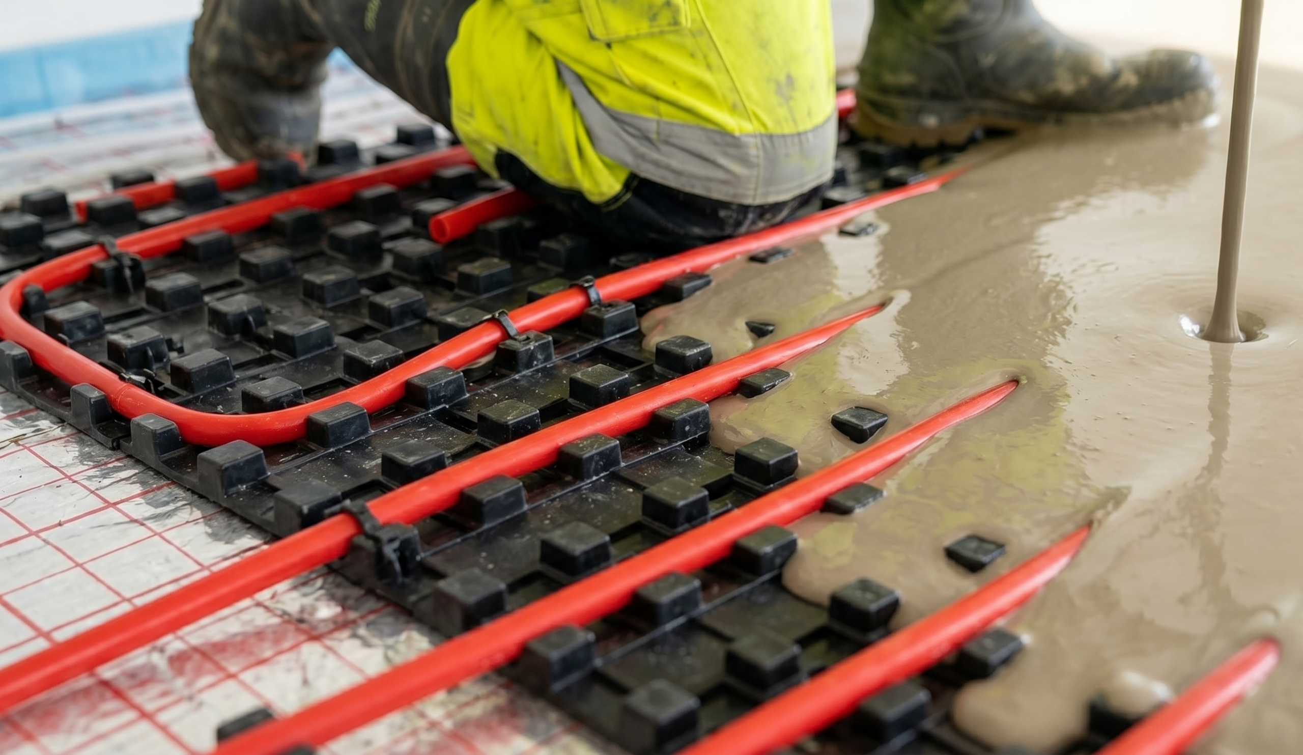 Location: Bank Station, London  Details: Specialist screeding for a newly upgraded station platform, requiring strict adherence to commercial safety and performance standards.